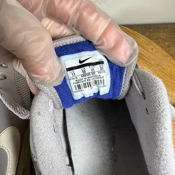 Nike Air Max 1 Deep Royal Blue 2018 Men's‎ Size 11 Shoes Sneakers AH8145-008 - Picture 8 of 8